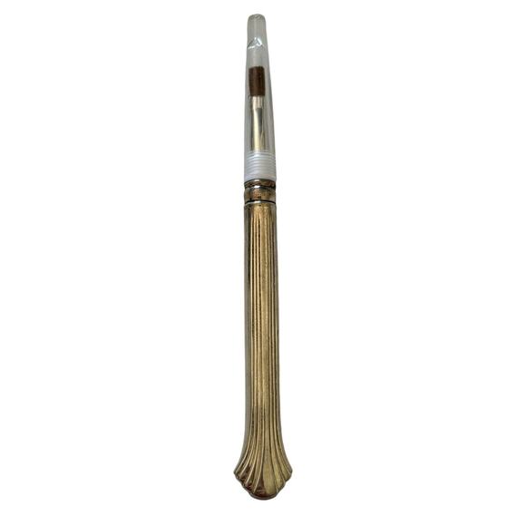 Towle Sterling Silver Cosmetic Make Up Brush 4” Long Antique New Unused With Cap
